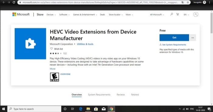 come abilitare il supporto e aprire file heif e hevc su windows 10 - come abilitare il supporto per file heif e hevc su windows 10 2