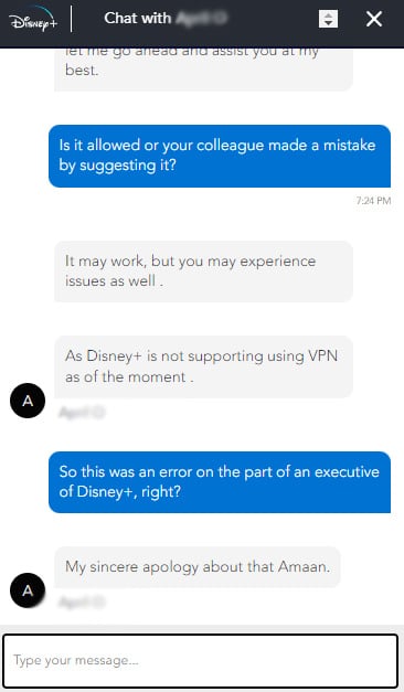 Disney+ с VPN