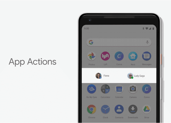recensione di android pie: la prima fetta di ai - azioni android p