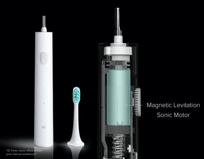 xiaomi mi electric toothbrush t300 goes on crowdfunding in india for rs 1,299 - xiaomi mi electric toothbrush t300 specifications