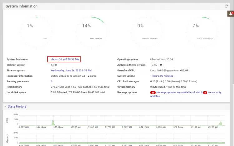 Let's Encrypt SSLでWebminを保護する