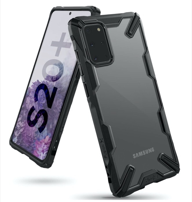 Die besten Hüllen und Cover für Samsung Galaxy S20, S20 Plus und S20 Ultra - Ringke Fusion X transparente Rückseite Hülle
