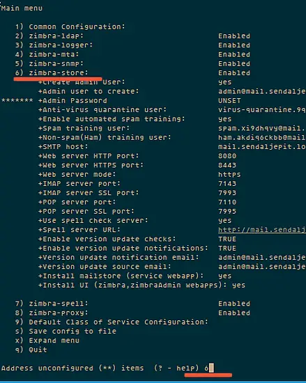 Configurer le mot de passe administrateur