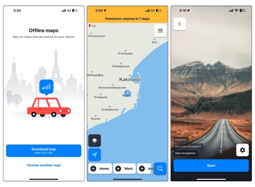 app sygic gps navigation & maps