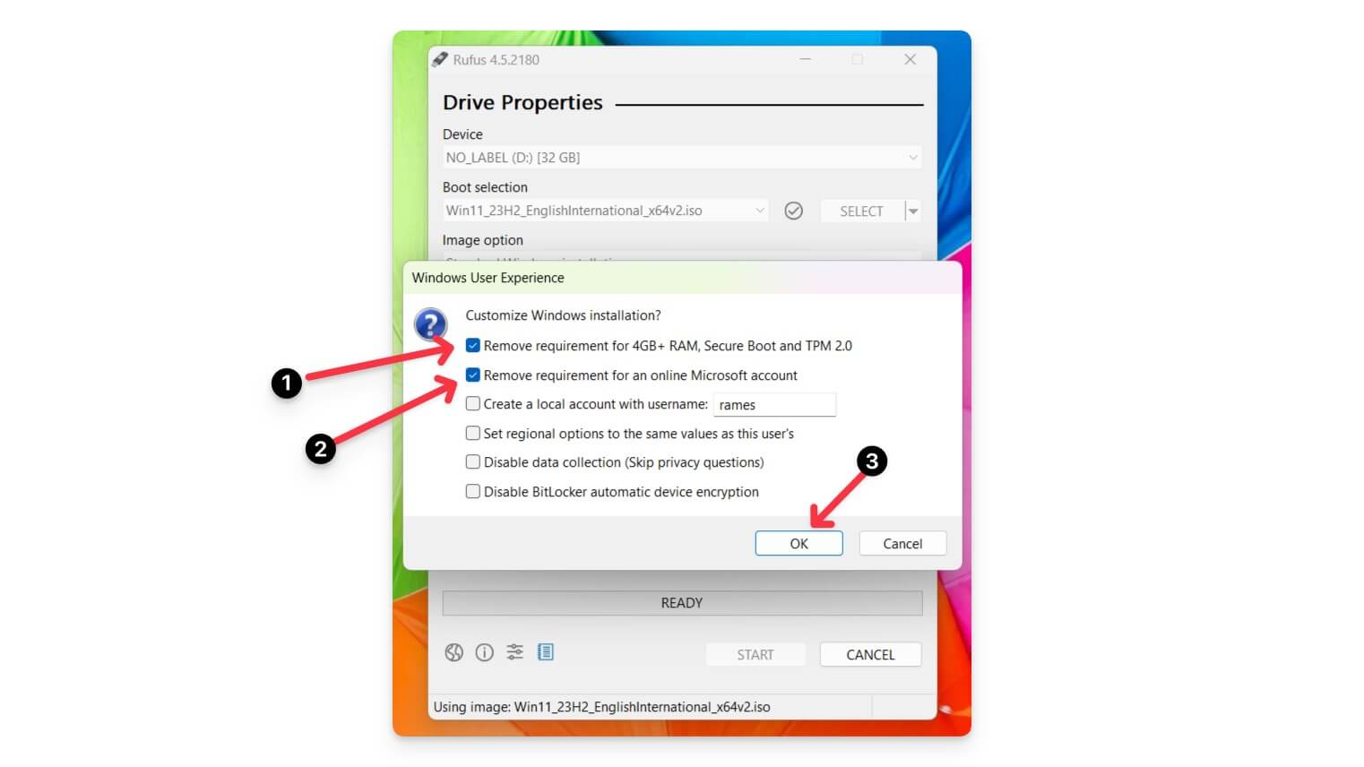 remove minimum requirement 