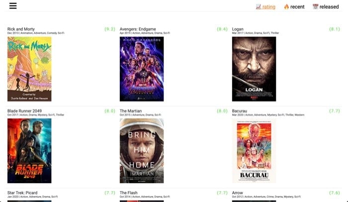 looking for show or movie recommendations? here's whattowatch at your service - whattowatch recommendations by filter