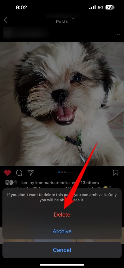 comment supprimer complètement tous vos posts instagram