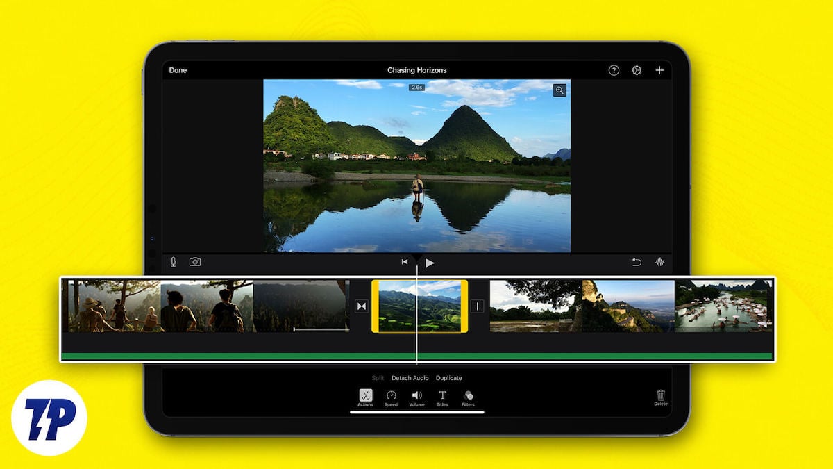 meilleures applications de montage vidéo pour ipad