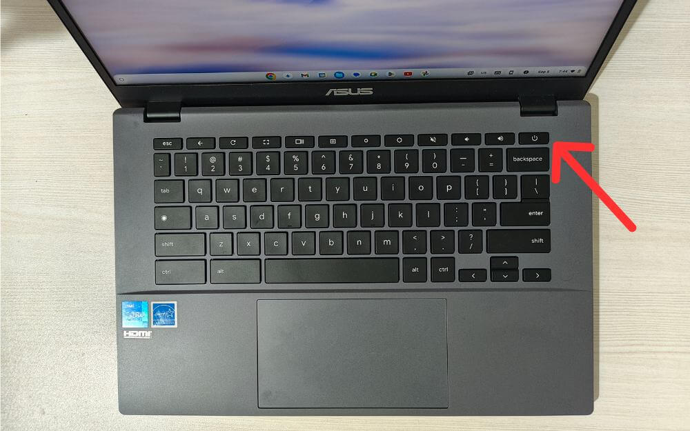 zwangsneustart chromebook