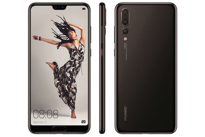 el nuevo huawei p20 pro tiene 3 cámaras traseras, 1 notch y 0 conector para auriculares - huawei p20 pro