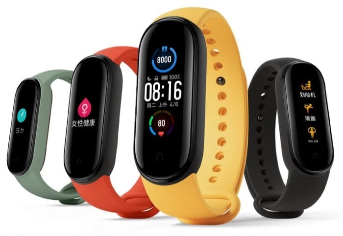 Indischer Wearables-Markt verzeichnet explosives Wachstum im Jahr 2020 - Xiaomi Mi Band 5