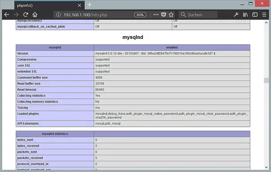 Suporte ao MySQL adicionado ao PHP 7.2 no CentOS