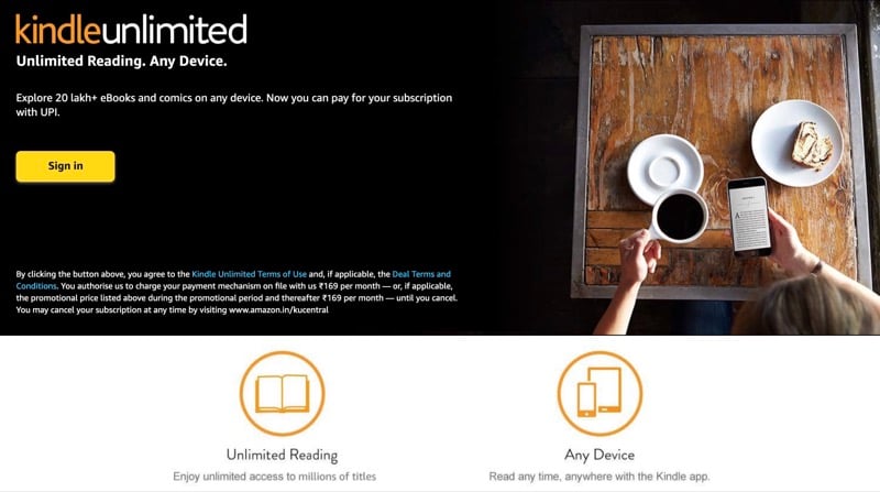 kindle unlimited