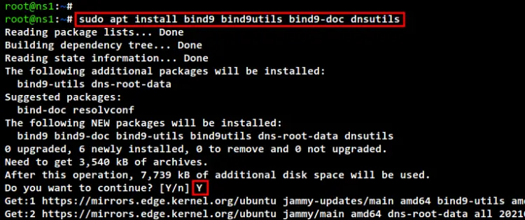 install bind