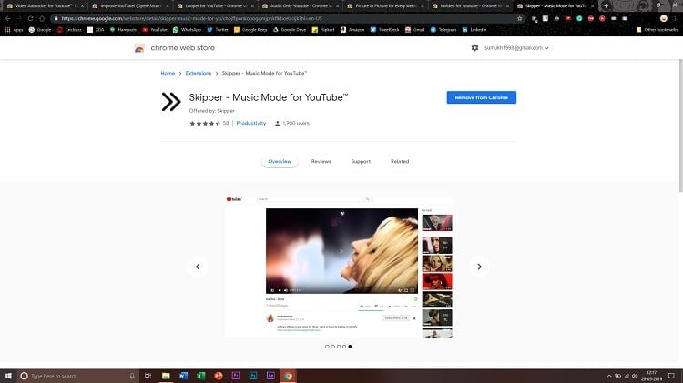 skipper for youtube