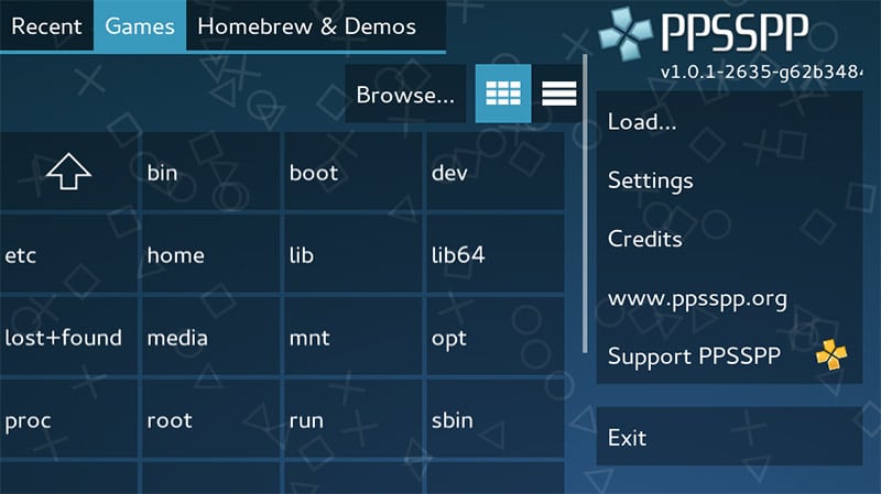 Emulatore PPSSPP per ios