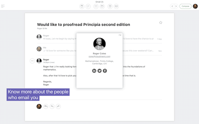 critique de newton mail : le meilleur client de messagerie que vous n'achèterez probablement pas - newton mail profil expéditeur