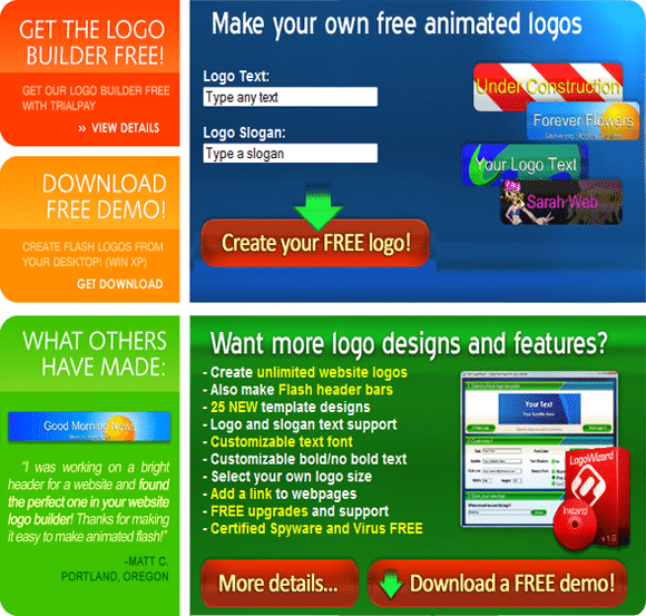 design flash logos