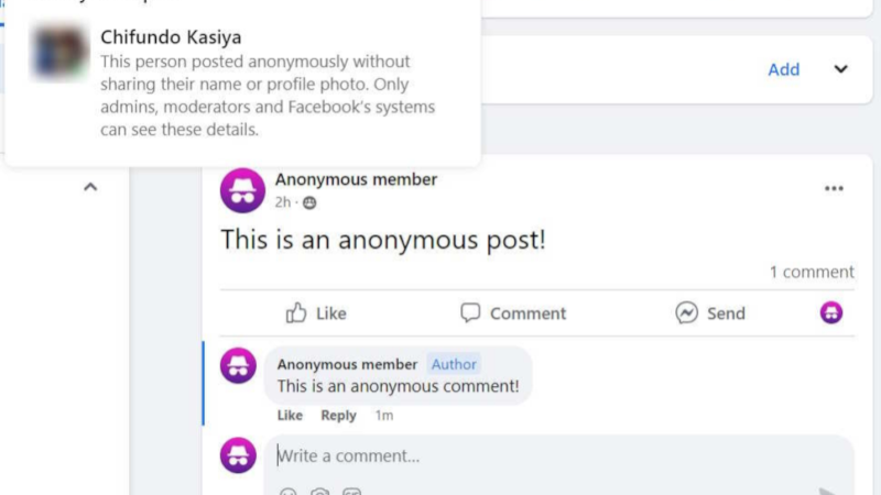 anonymer Beitrag benötigt Genehmigung des Administrators