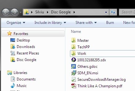 скриншот google drive