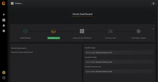Sistema di monitoraggio Grafana