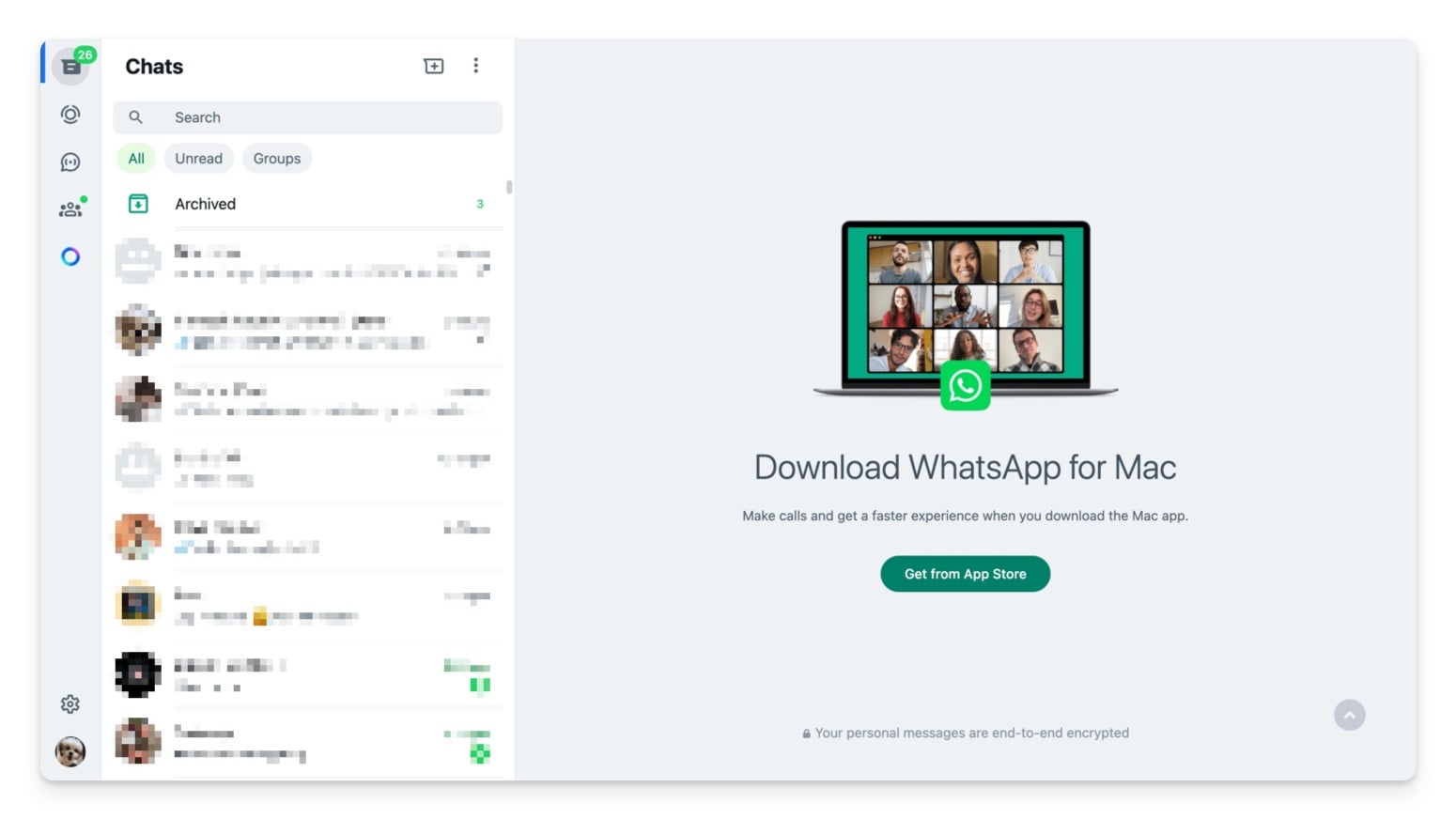 using whatsapp on whatsapp desktop