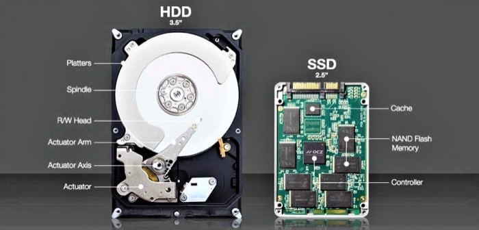 hdd vs ssd internes