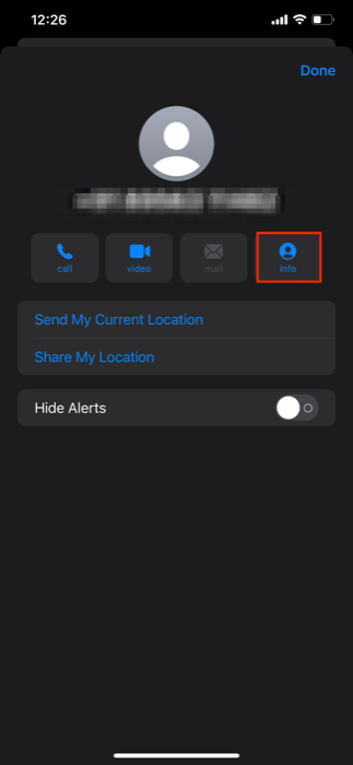 blockieren einer Telefonnummer auf dem iphone