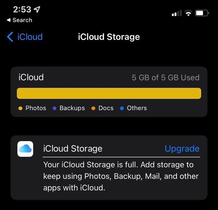 iPhone sichert nicht auf iCloud