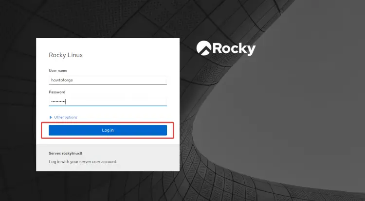 Accesso alla Console Web di Cockpit