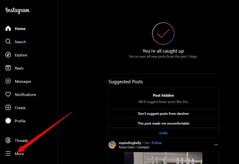 comment supprimer complètement tous vos posts instagram