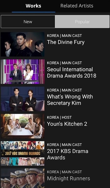 melhor aplicativo de show coreano