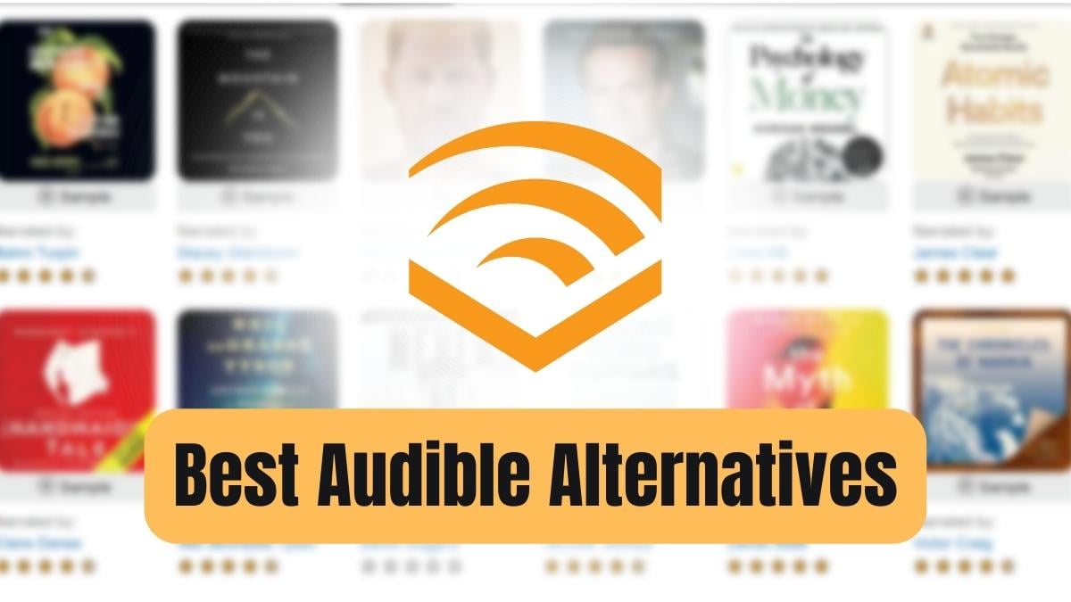 meilleures alternatives à audible