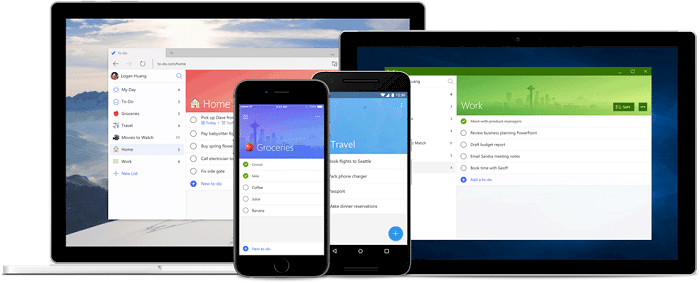 microsoft to-do est une application intelligente de gestion des tâches par l'équipe derrière wunderlist - aperçu de to do 2