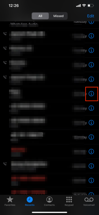 eine Telefonnummer auf dem iphone blockieren