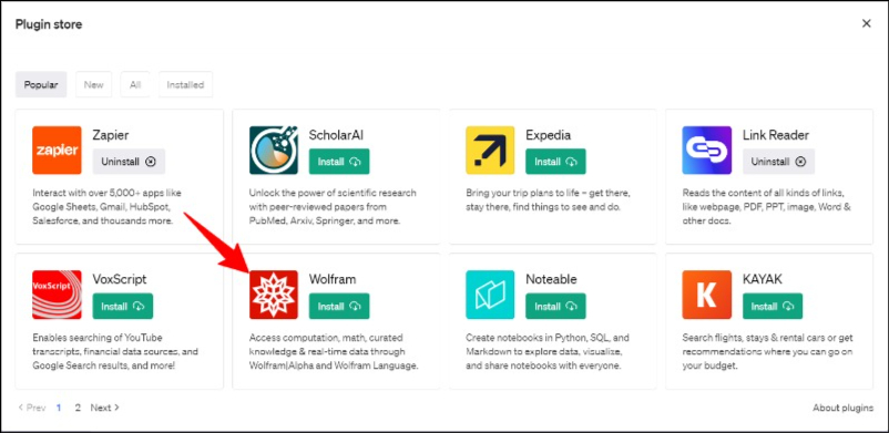 wolfram plugin