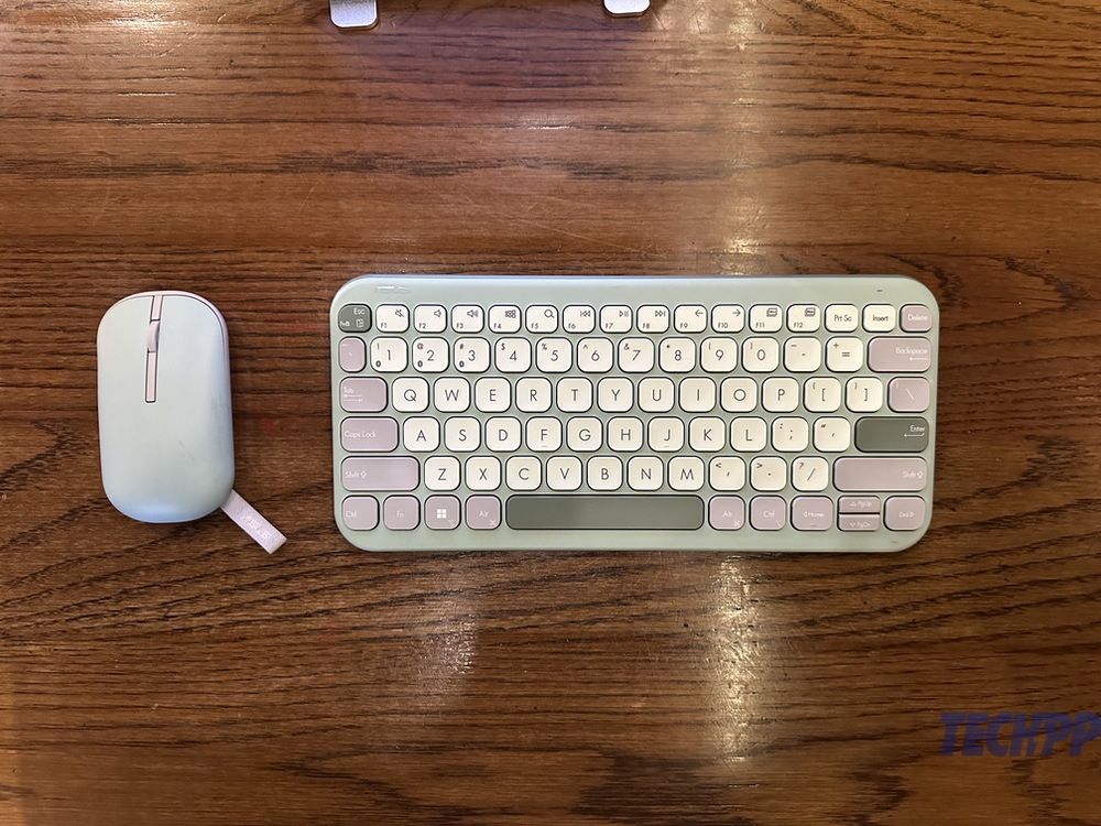 spécifications du clavier souris asus marshmallow