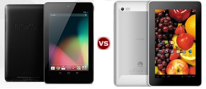 huawei mediapad 7 lite vs nexus 7 - nexus 7 vs media pad