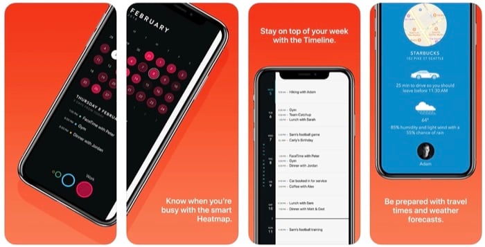 timepage 아이폰 캘린더 앱