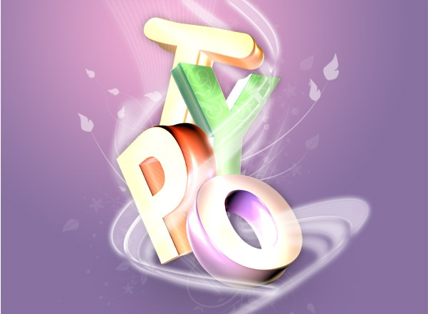 typographie-3d-unique