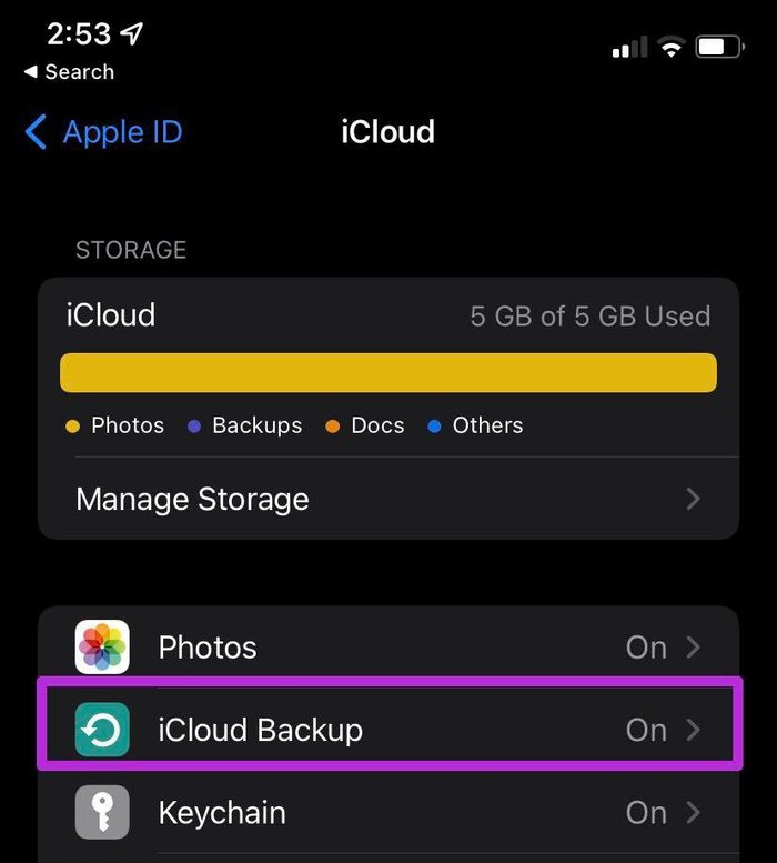 iPhone sichert nicht auf iCloud