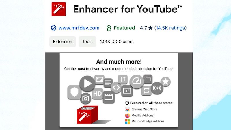 enhancer for youtube
