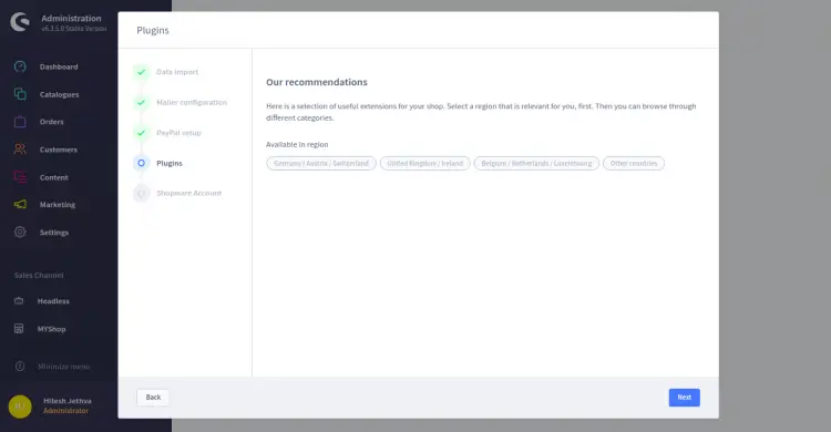 Instalar plugins