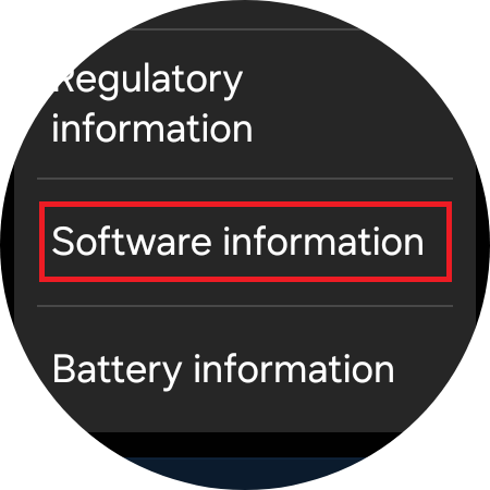 software information