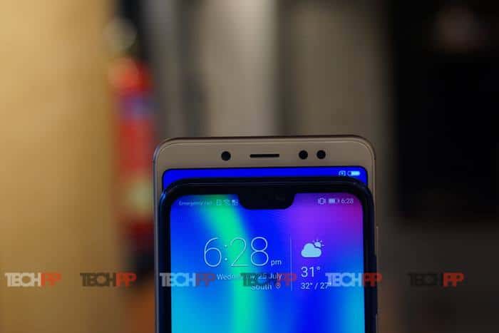 スタイルと実用性: Honor 9N vs Xiaomi Redmi Note 5 Pro - Honor 9N vs Redmi Note 5 Pro 1