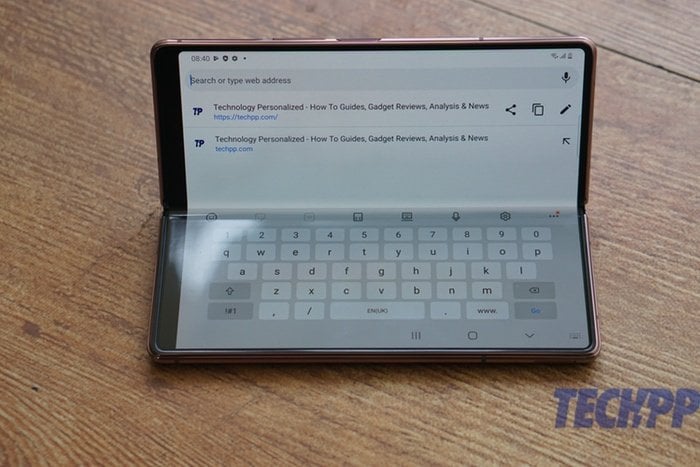 samsung galaxy z fold 2 5g: excêntrico, caro... eclético - revisão do samsung galaxy fold2 18