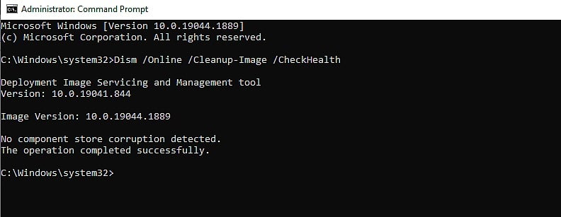 dismcheckhealth