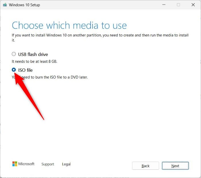 create iso file
