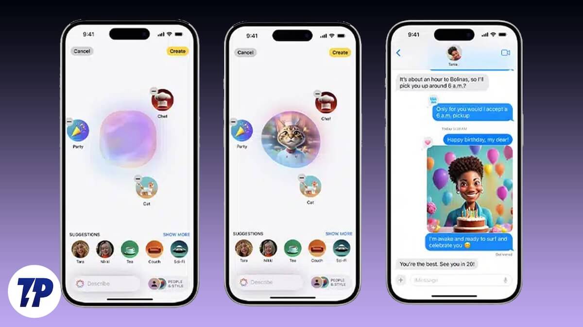 Bilder auf dem iPhone mit Image Playground generieren