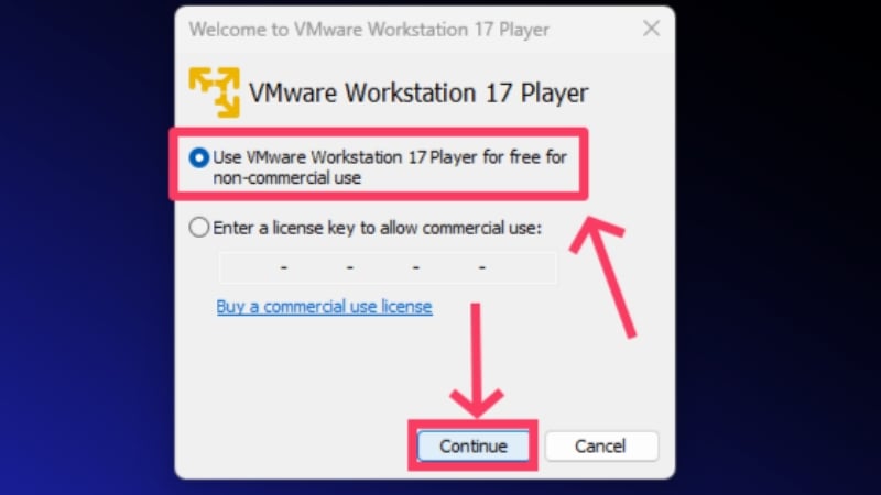 utiliser vmware gratuitement